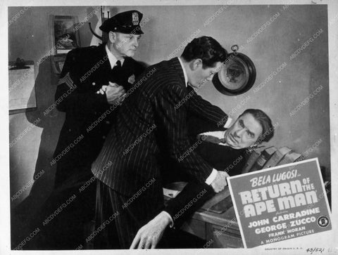 ad slick Bela Lagosi Return of the Ape Man 9900-20