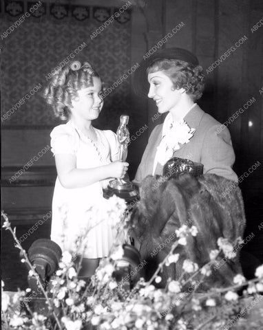 1935 Oscars Shirley Temple Claudette Colbert It Happened One Night aa1935-03