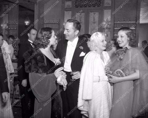 1935 Oscars candid William Powell Jean Harlow Loretta Young aa1935-04