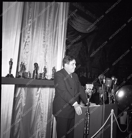 1941 Oscars unidentified Academy Awards aa1941-06</br>Los Angeles Newspaper press pit reprints from original 4x5 negatives for Academy Awards.