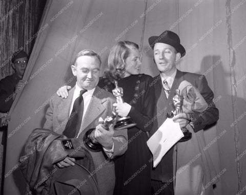 1944 Oscars Barry Fitzgerald Ingrid Bergman Bing Crosby Academy Awa aa1944-19</br>Los Angeles Newspaper press pit reprints from original 4x5 negatives for Academy Awards.