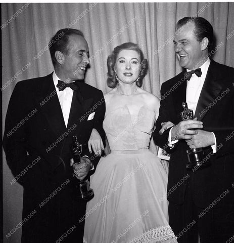 1951 Oscars Humphrey Bogart Greer Garson Karl Malden aa1945-13</br>Los Angeles Newspaper press pit reprints from original 4x5 negatives for Academy Awards.