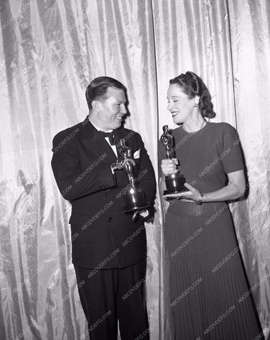 1946 Oscars Harold Russell on stage Academy Awards aa1946-03</br>Los Angeles Newspaper press pit reprints from original 4x5 negatives for Academy Awards.
