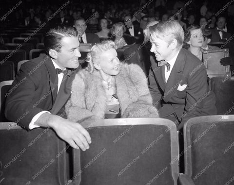 1947 Oscars Gregory Peck Claude Jarman Jr. Academy Awards aa1947-14</br>Los Angeles Newspaper press pit reprints from original 4x5 negatives for Academy Awards.