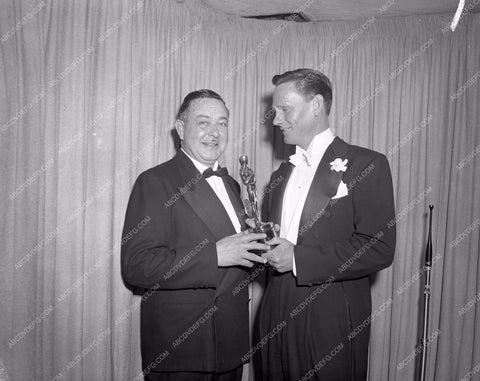 1948 Oscars Wendell Corey presenting Academy Awards aa1948-23</br>Los Angeles Newspaper press pit reprints from original 4x5 negatives for Academy Awards.