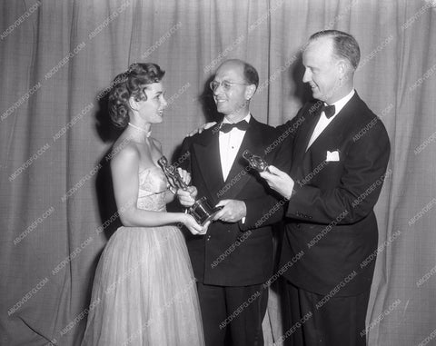 1949 Oscars winners Debbie Reynolds Academy Awards aa1949-07</br>Los Angeles Newspaper press pit reprints from original 4x5 negatives for Academy Awards.
