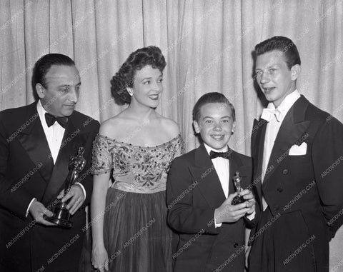 1949 Oscars Donald O'Connor Bobby Driscoll Academy Awards aa1949-16</br>Los Angeles Newspaper press pit reprints from original 4x5 negatives for Academy Awards.