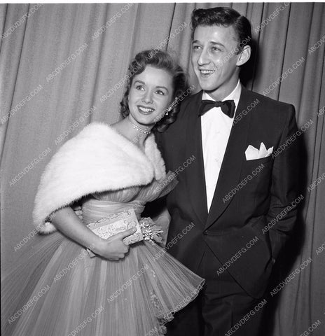 1951 Oscars Debbie Reynolds Bobby Van Academy Awards aa1951-70</br>Los Angeles Newspaper press pit reprints from original 4x5 negatives for Academy Awards.