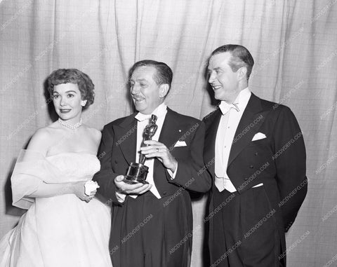 1952 Oscars Jane Wyman Walt Disney Ray Milland Academy Awards aa1952-22</br>Los Angeles Newspaper press pit reprints from original 4x5 negatives for Academy Awards.