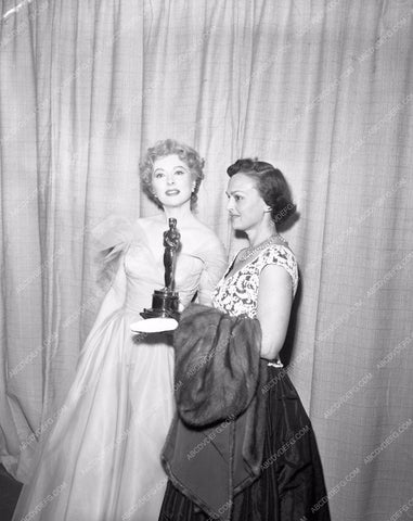 1952 Oscars Greer Garson Katherine DeMille Academy Awards aa1952-29</br>Los Angeles Newspaper press pit reprints from original 4x5 negatives for Academy Awards.