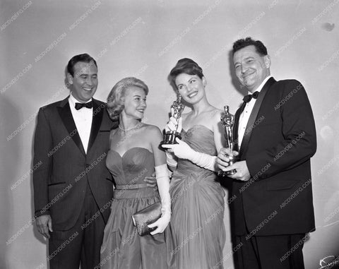 1959 Oscars Hope Lange Carl Reiner Academy Awards aa1959-66</br>Los Angeles Newspaper press pit reprints from original 4x5 negatives for Academy Awards.