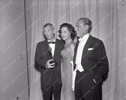 1960 Oscars Kitty Carlisle Richard Brooks Academy Awards aa1960-08</br>Los Angeles Newspaper press pit reprints from original 4x5 negatives for Academy Awards.