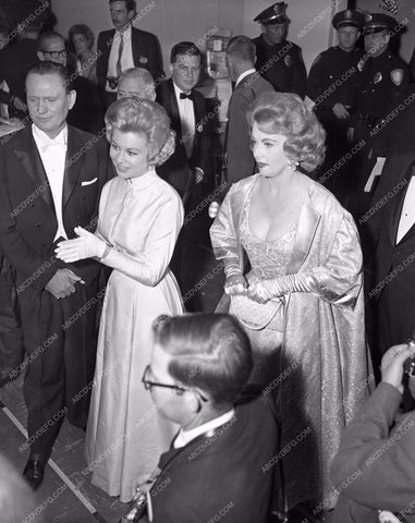1960 Oscars Wendell Corey Mitzi Gaynor Jane Meadows Academy Awa aa1960-58</br>Los Angeles Newspaper press pit reprints from original 4x5 negatives for Academy Awards.