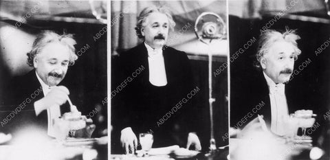 news photo Albert Einstein at dinner function aeinst-01