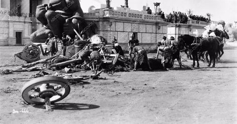 Ramon Navarro chariot sequence chariot destruction silent Ben-Hur bh810-12