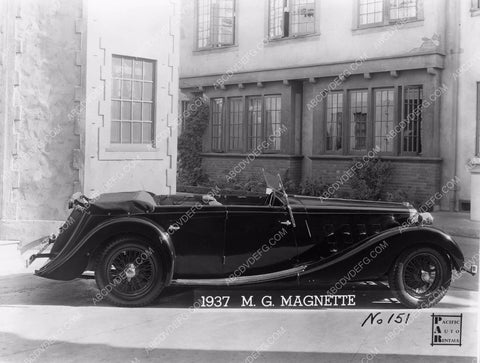 1937 M.G. Magnette vintage convertible automobile cars-18