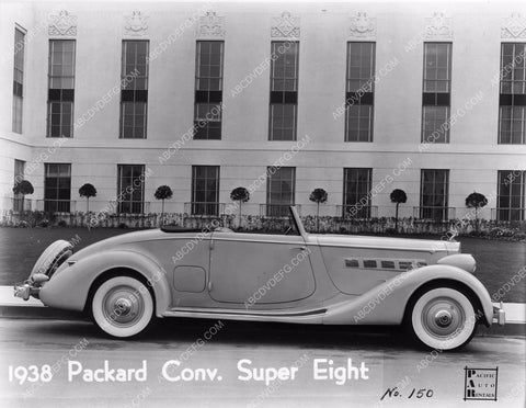 1938 Packard convertible Super Eight automobile cars-32
