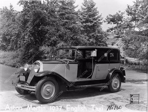 Aston Martin 1937 English Taxi vinatge automobile cars-35
