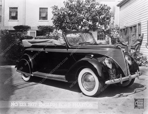 1937 English Ford Phaeton right hand drive automobile cars-41