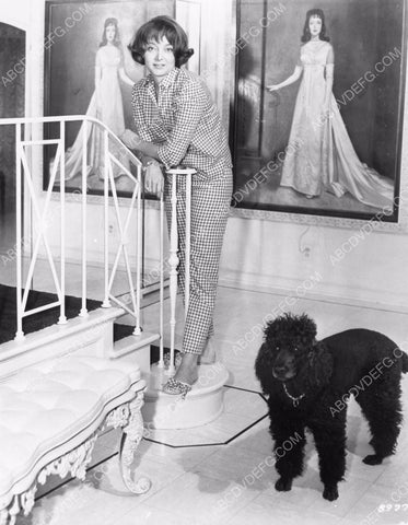 Carolyn Jones and her dog 8b20-0092