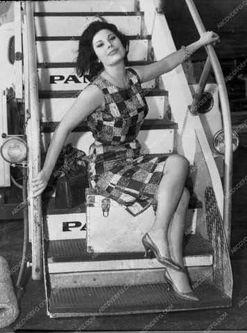 Daniela Rocca on Pan-Am Airline 8b20-0145
