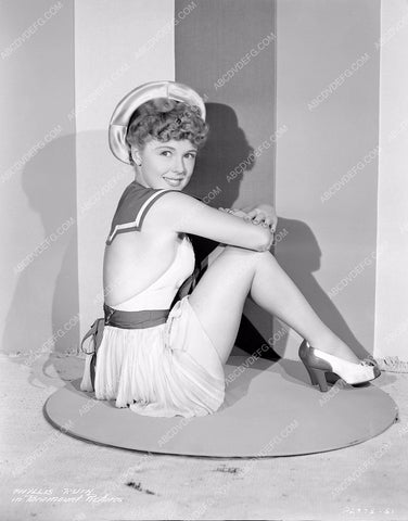 cute Phyllis Ruth in sailor pinup outfit 8b20-0545