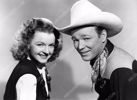 Dale Evans Roy Rogers twin portrait 8b20-0681