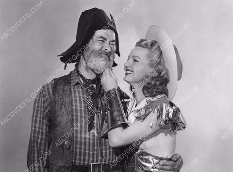 Gabby Hayes Dale Evans cute portrait 8b20-0803