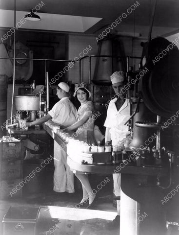 cool milk bottle assembly line Dorothy Sebastian visits 8b20-0905