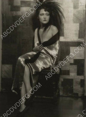 Dorothy Sebastian wrapped in bathrobe portrait 8b20-0917