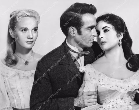 Elizabeth Taylor Montgomery Clift Eva Marie Saint film Raintree County 8b20-0971