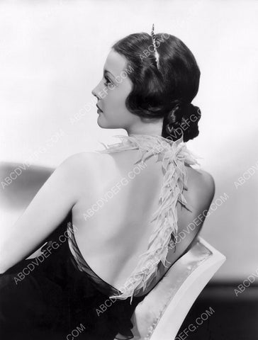 gorgeous Sylvia Sidney bare back portrait 8b20-10357