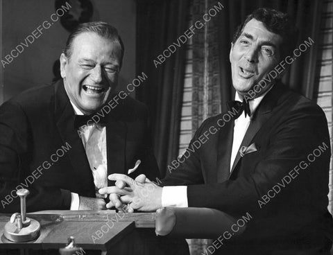 John Wayne Dean Martin clowning around having fun 8b20-10869
