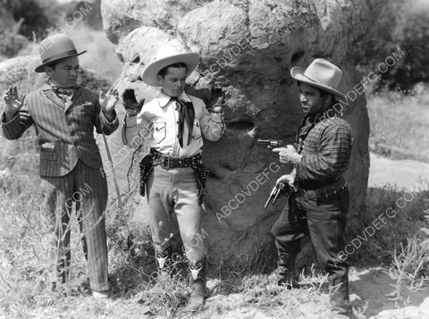 Billy Curtis and cast all midget western film The Terror of Tiny Town 8b20-10914