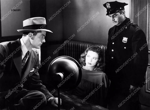Dana Andrews interogates Gene Tierney classic film noir Laura 8b20-1149