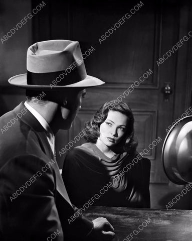Dana Andrews interogates Gene Tierney classic film noir Laura 8b20-1151