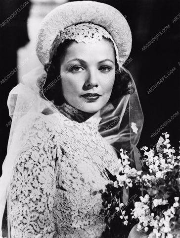 Gene Tierney in bridal gown film The Razor's Edge 8b20-1166