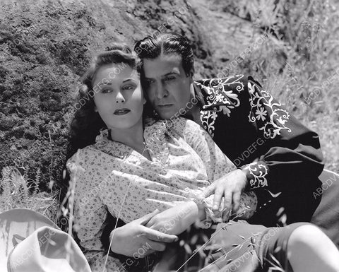 Linda Stirling George Lewis serial film Zorro's Black Whip 8b20-11849
