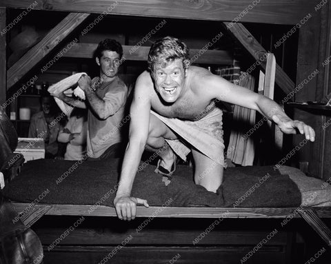 Doug McClure about to get wet towel snap on the fanny 8b20-11866