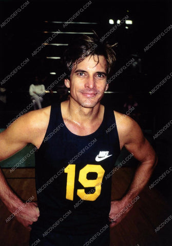 athletic Dirk Benedict on the basketball court 8b20-12150