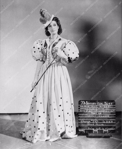 wardrobe slate shot Dorothy Lamour 8b20-12207
