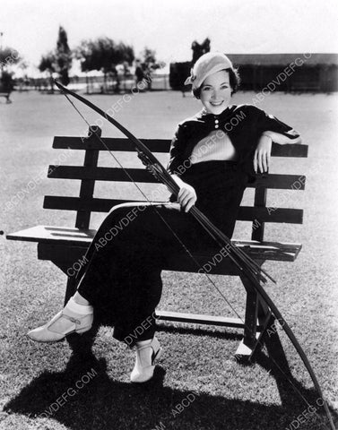 cute vintage actress her long bow and arrows 8b20-12294