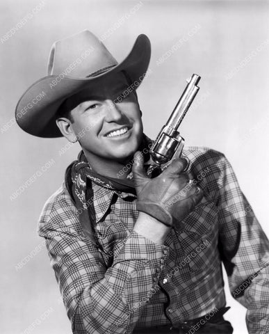 cowboy star Rex Allen portrait 8b20-12463