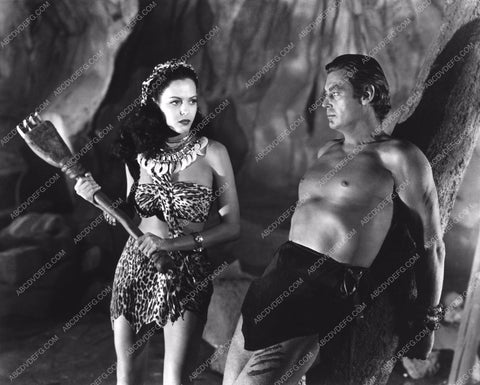 Acquanetta Johnny Weismuller film Tarzan and the Leopard Woman 8b20-12499