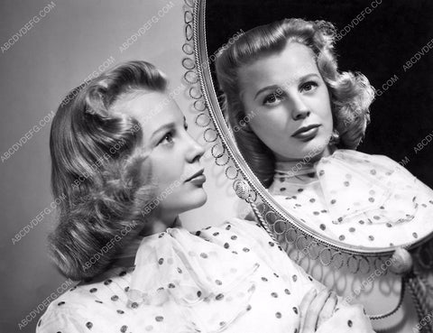 June Allyson and a mirror portrait 8b20-12554