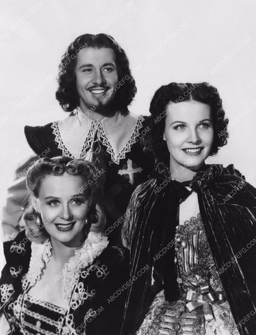Don Ameche Gloria Stuart Pauline Moore film The Three Musketeers 8b20-12562