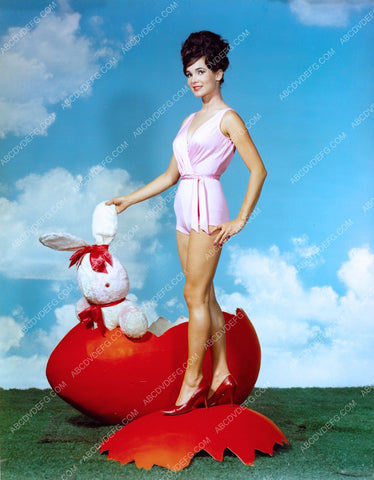 Gila Golan sexy Easter pinup w rabbit and egg 8b20-12920