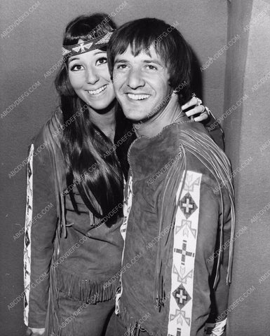 Sonny Bono Cher portrait 8b20-13004