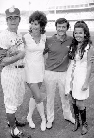 Annette Funicello family and friends Dodger Stadium Hollywood Stars 8b20-13078