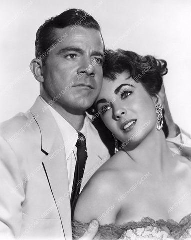Dana Andrews Elizabeth Taylor portrait film Elephant Walk 8b20-13264